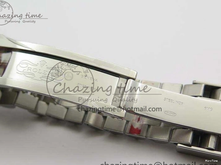 MiroTime 0701 DateJust Smooth Bezel SS Noob 1:1 Best Edition Gray Sticks Dial On Jubilee Bracelet A Packable 3505